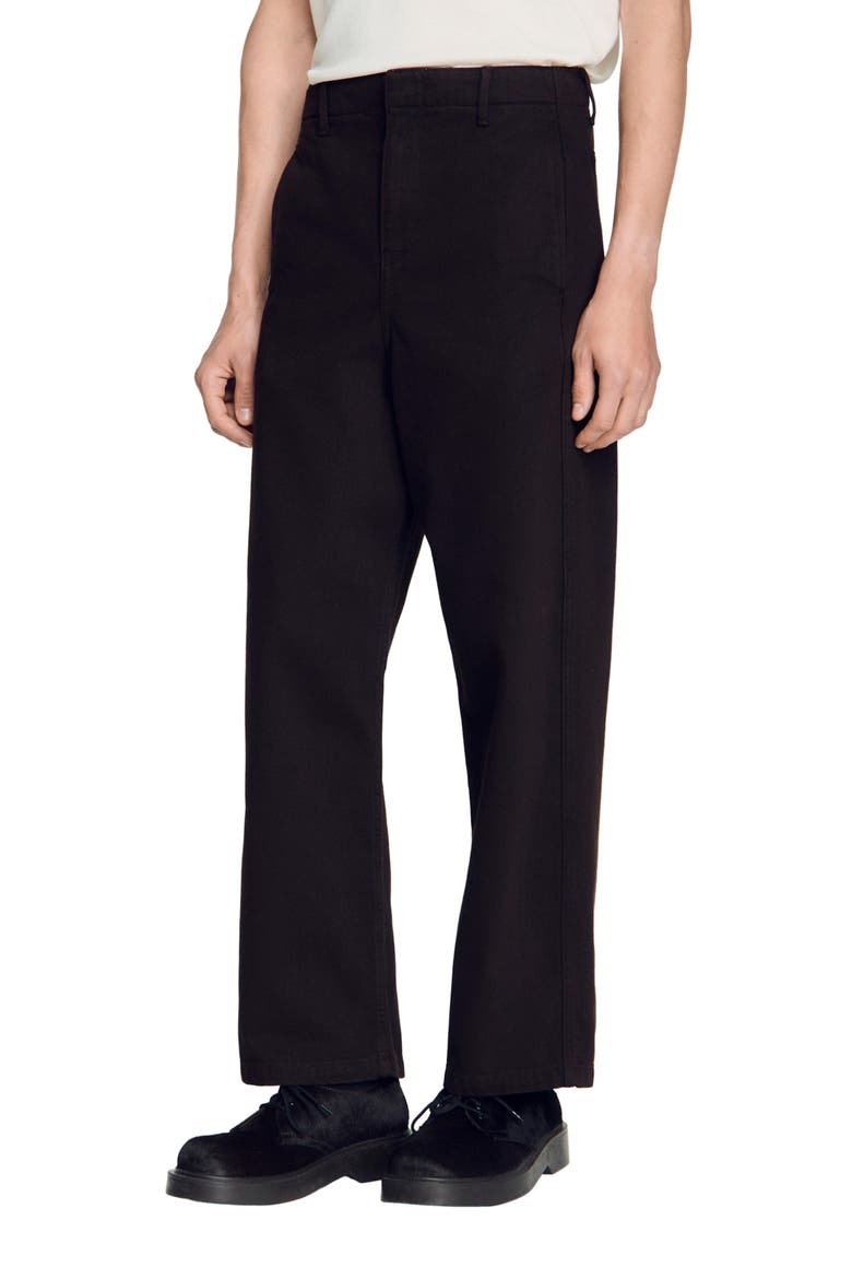 Barrel jeans, Alternate, color, Chocolate