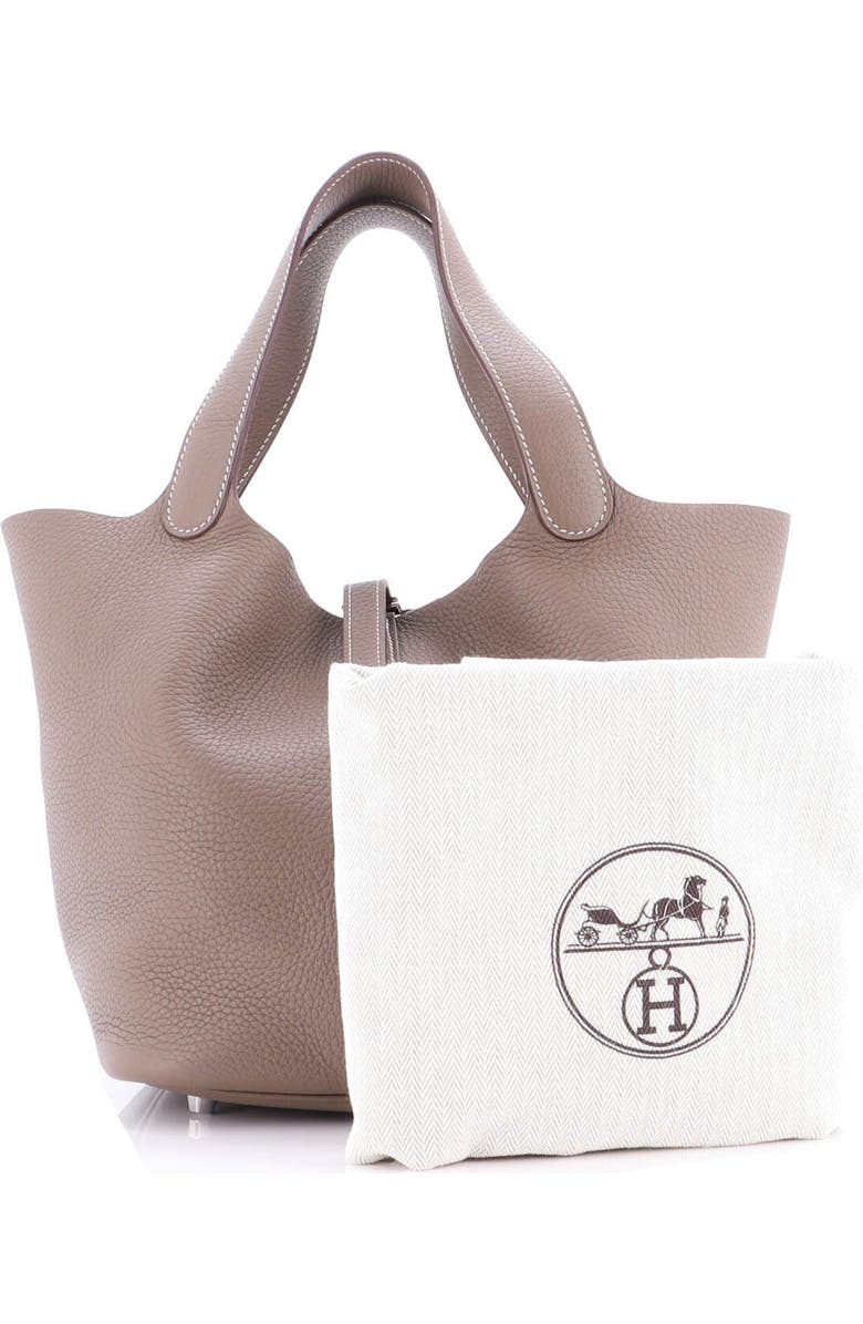 Pre-Owned Hermes Picotin Lock Bag Clemence MM, Alternate, color,