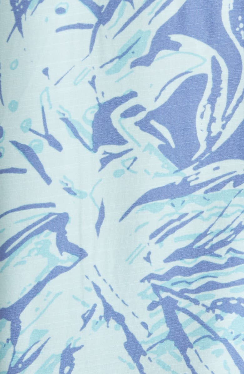 Tommy Bahama Veracruz Cay Impressions Floral Short Sleeve Button-Up Shirt, Alternate, color, 