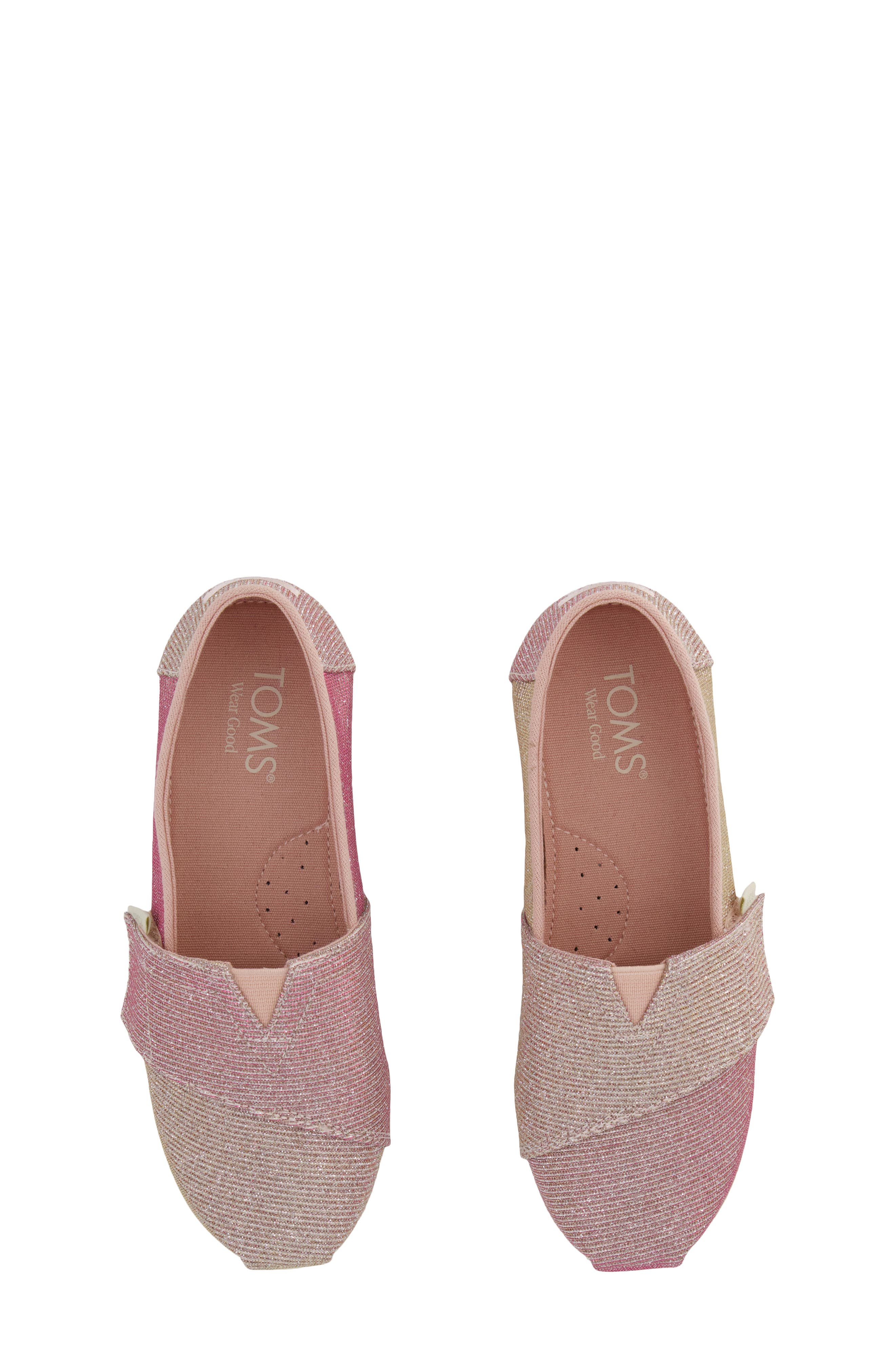 Kids' Classic Alpargata Slip-On, Alternate, color, LIGHT PINK