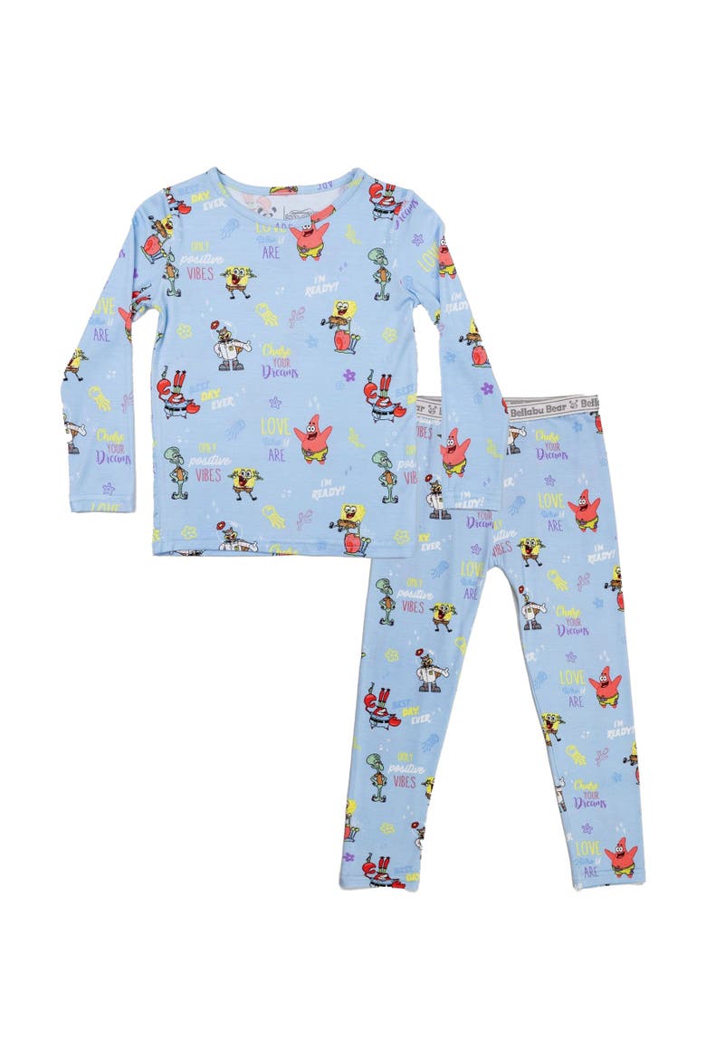 Kids' SpongeBob Set of 2 Piece Pajamas, Main, color, SpongeBob