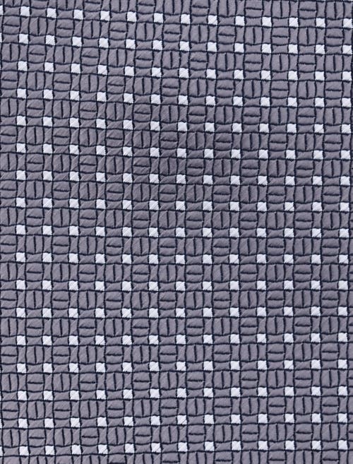 Oak Hill By Dxl Big & Tall Micro Patterned Tie In Gray