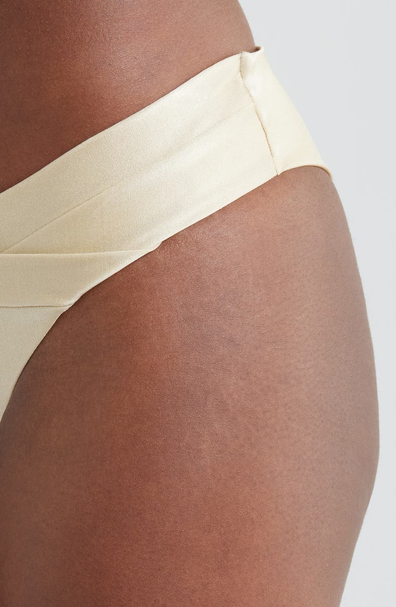 BOAMAR Potter Metallic Bikini Bottoms, Alternate, color, Champagne