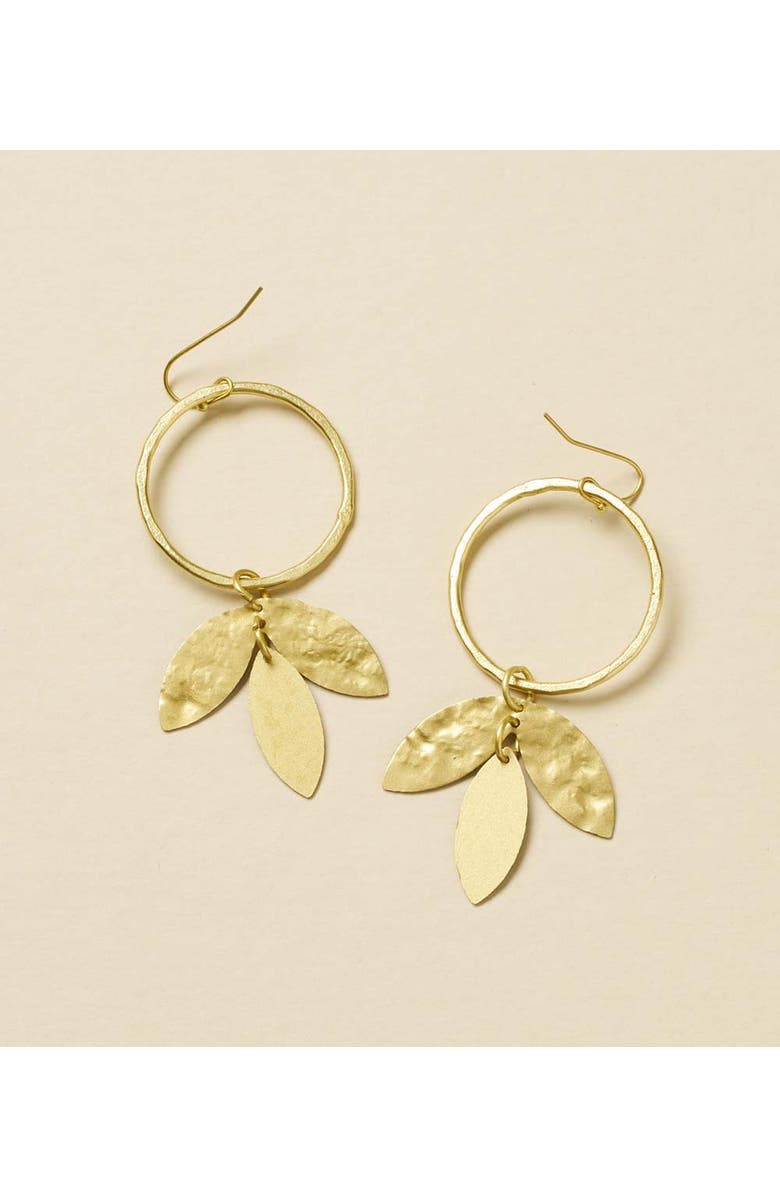 Matr Boomie Aamani Vine Hoop Earring, Alternate, color, Gold