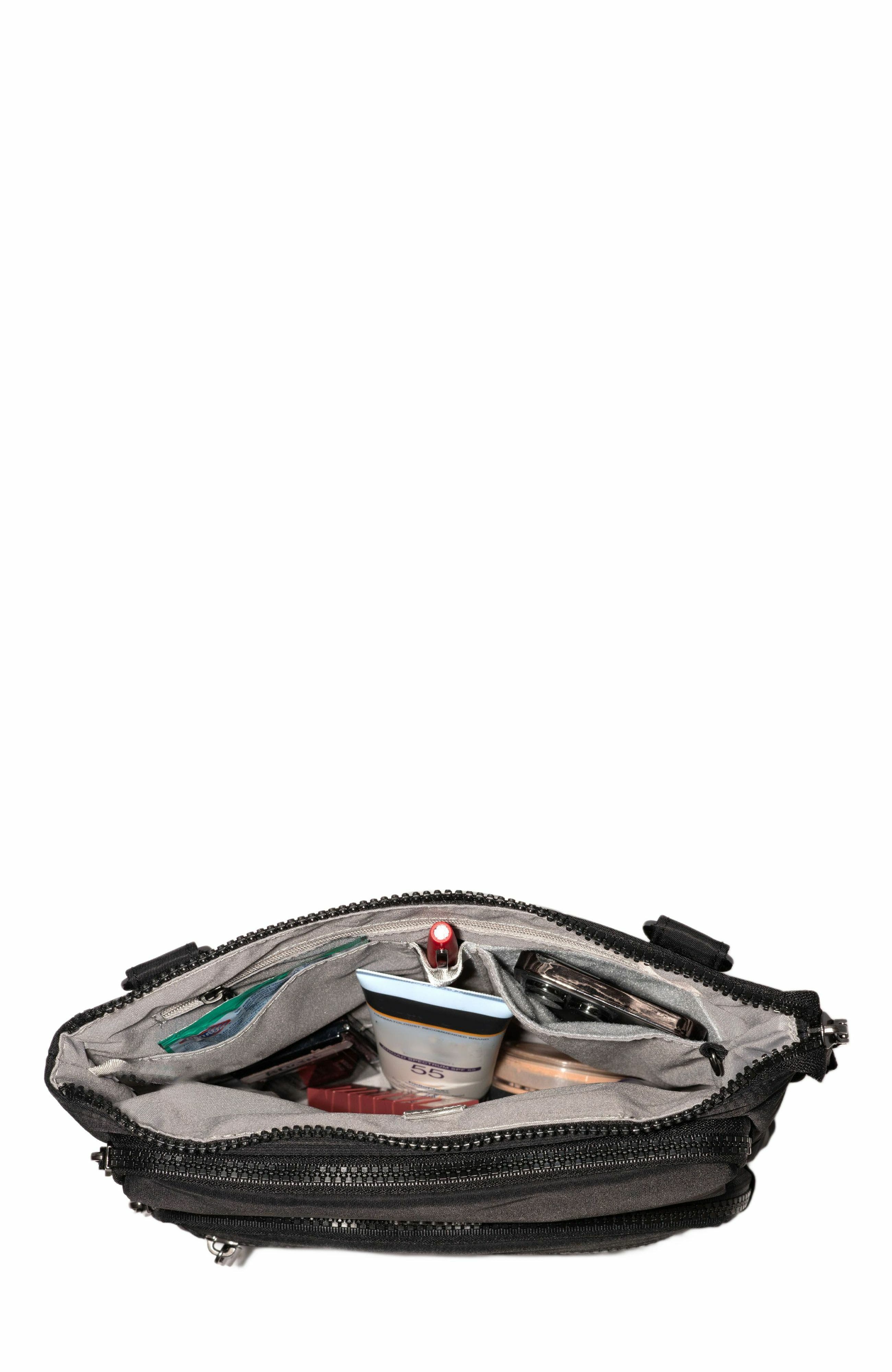 BAGGALLINI Nolita Crossbody Bag with RFID Wristlet, Alternate, color, Black Twill