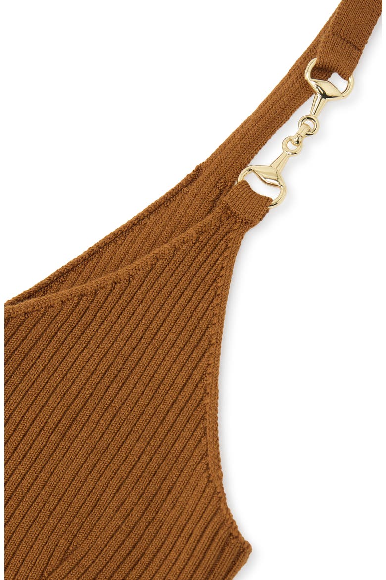 Cara Rib Silk Blend Sweater Tank, Alternate, color, RUST