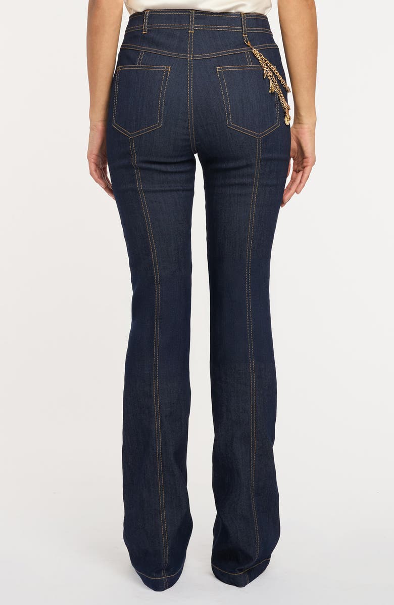 Cinq à Sept Love Token Shailene Flare Jeans, Alternate, color, Indigo