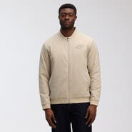 FANATICS Men's Fanatics Tan Minnesota Wild Authentic Pro Road Lightweight Full-Zip Bomber Jacket