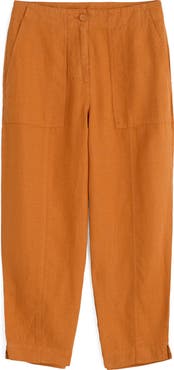 Seasalt Cornwall Saltings Cropped Linen Pants