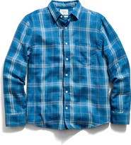 Billy Reid Cypress Plaid Double Face Cotton Button-Up Shirt