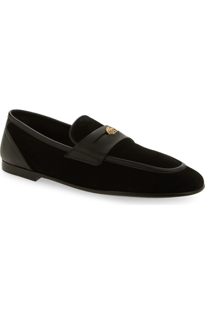 Dolce&Gabbana Ariosto Loafer, Main, color, Nero/ Nero