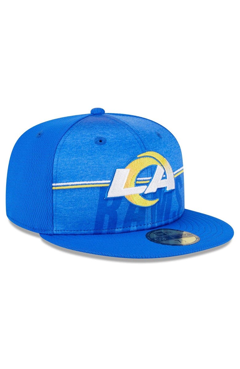 New Era Men's New Era Royal Los Angeles Rams 2023 NFL Training Camp 59FIFTY Fitted Hat, Alternate, color, Royal