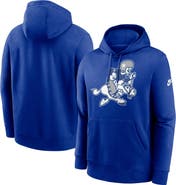 Nike Men's Nike Royal Dallas Cowboys Rewind Retro Joe Club Pullover Hoodie