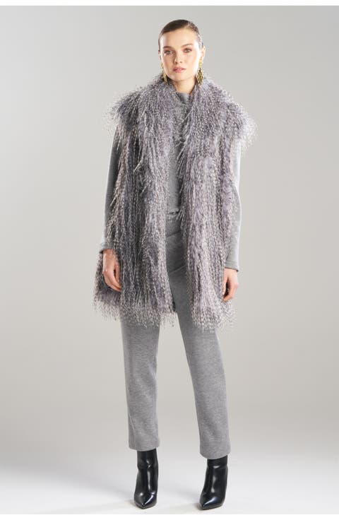 Ostrich Plume Vest