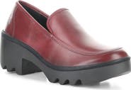 Fly London Block Heel Lug Loafer