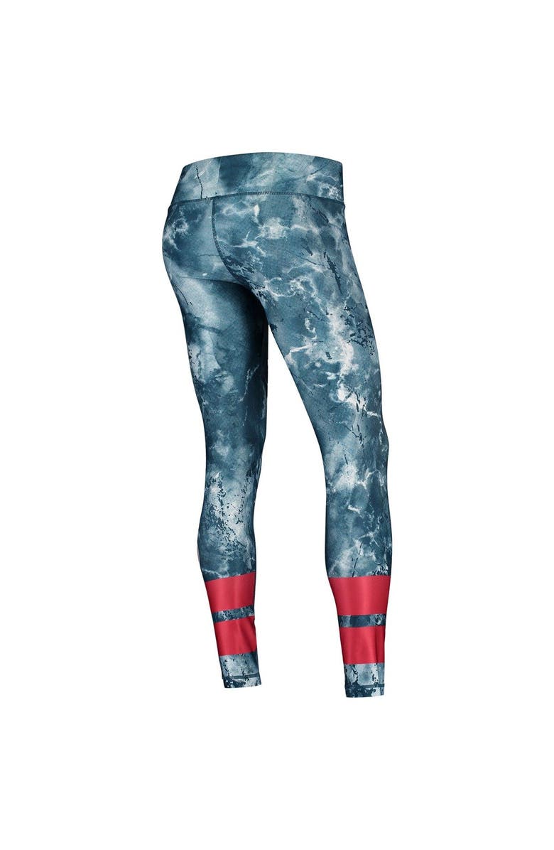 CONCEPTS SPORT Women's Concepts Sport Navy/Red Houston Texans Dormer Knit Leggings, Alternate, color,