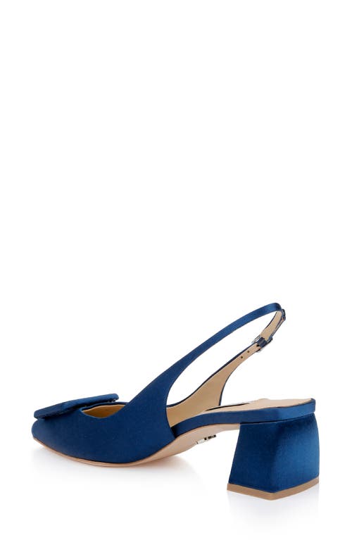 Badgley Mischka Collection Gracen Slingback Pump In Blue