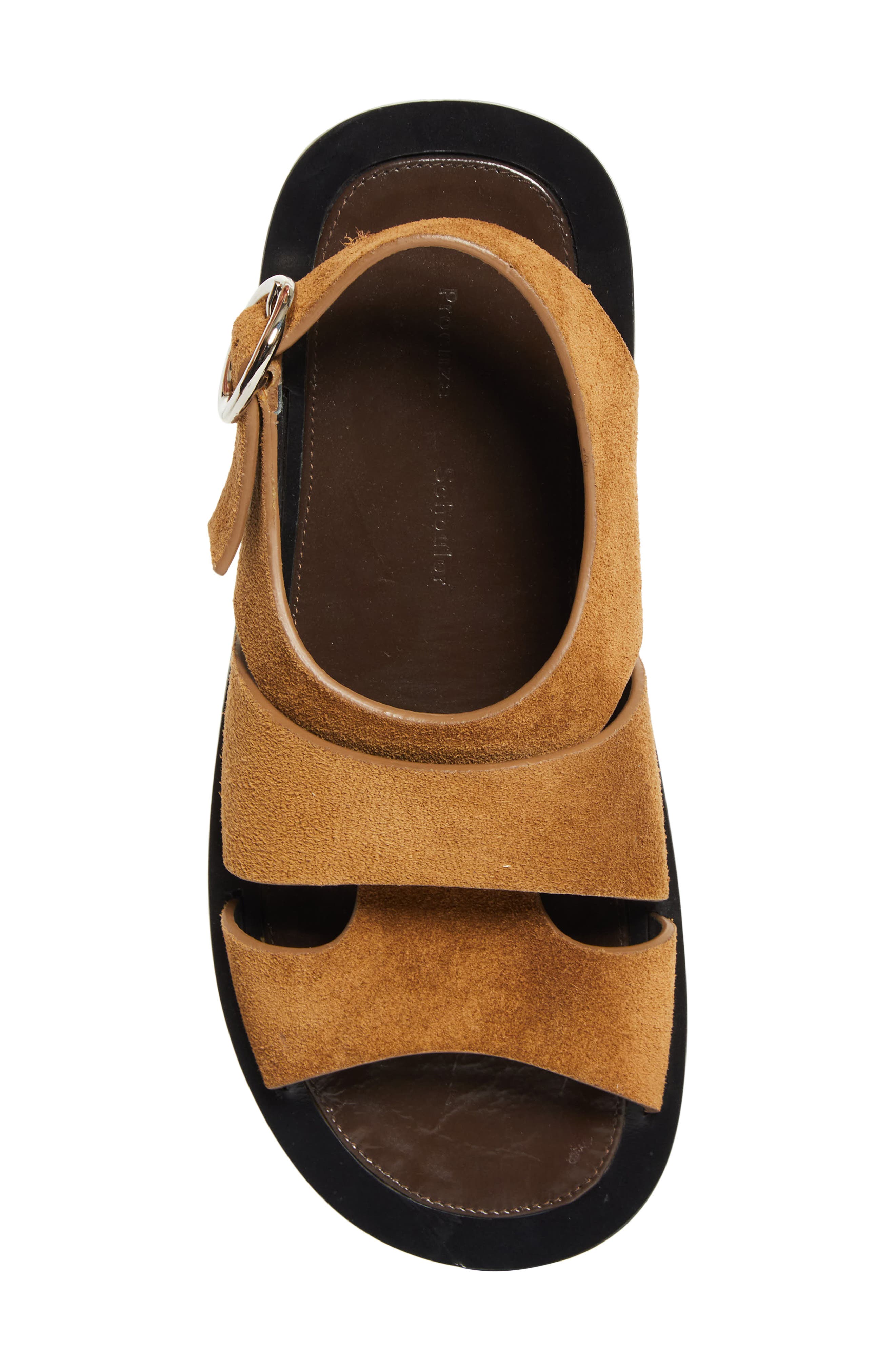 Proenza Schouler Capri Fisherman Sandal, Alternate, color, Mushroom