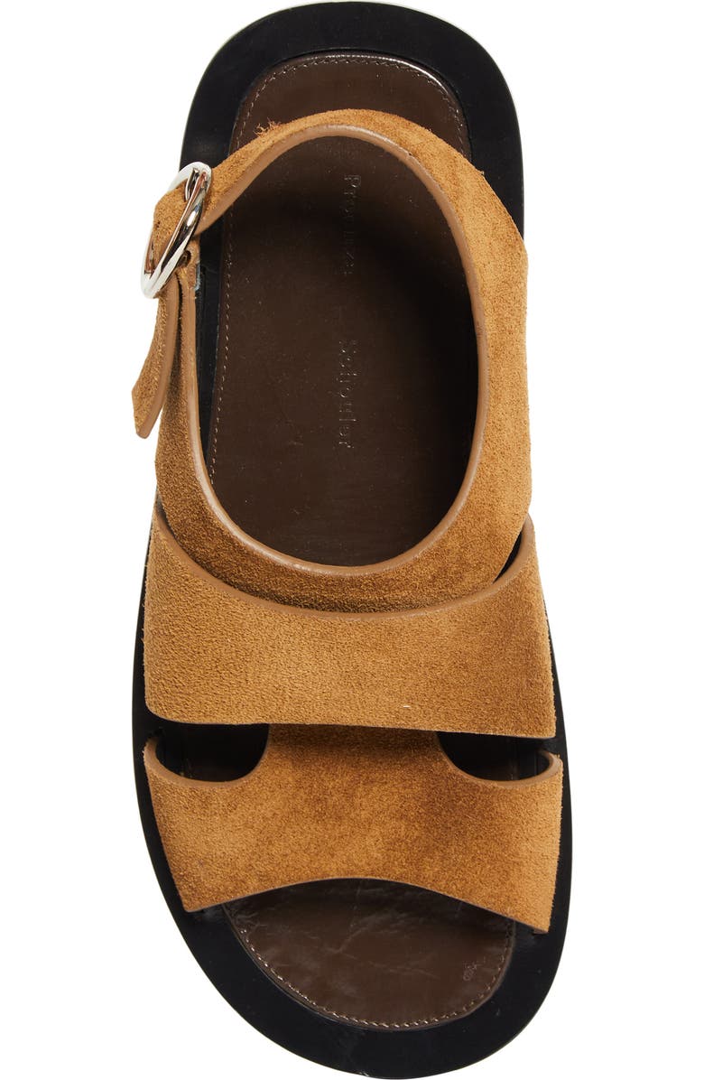 Proenza Schouler Capri Fisherman Sandal, Alternate, color, Mushroom