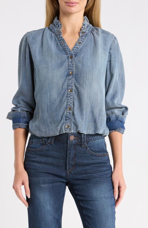 Ruffle Bubble Top
