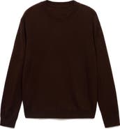 MANGO Selection Crewneck Wool Sweater
