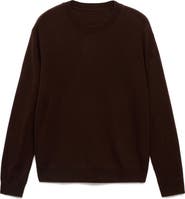 MANGO Selection Crewneck Wool Sweater