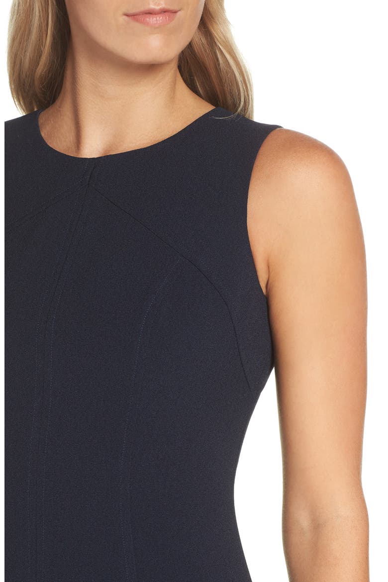 Sleeveless Midi Dress, Alternate, color, NAVY