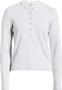 Mavi Jeans Long Sleeve Stretch Cotton Henley