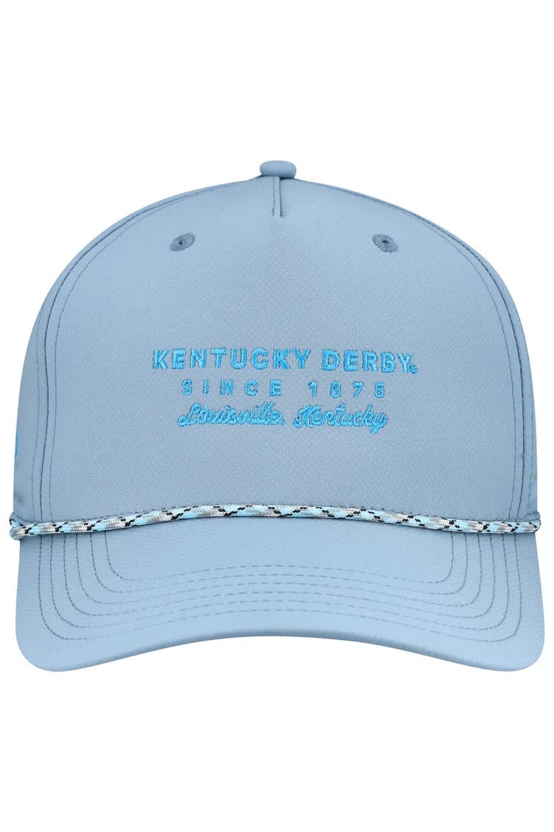 Men's Ahead Blue 152nd Kentucky Derby Alto Rope Performance Adjustable Hat, Alternate, color, Blue
