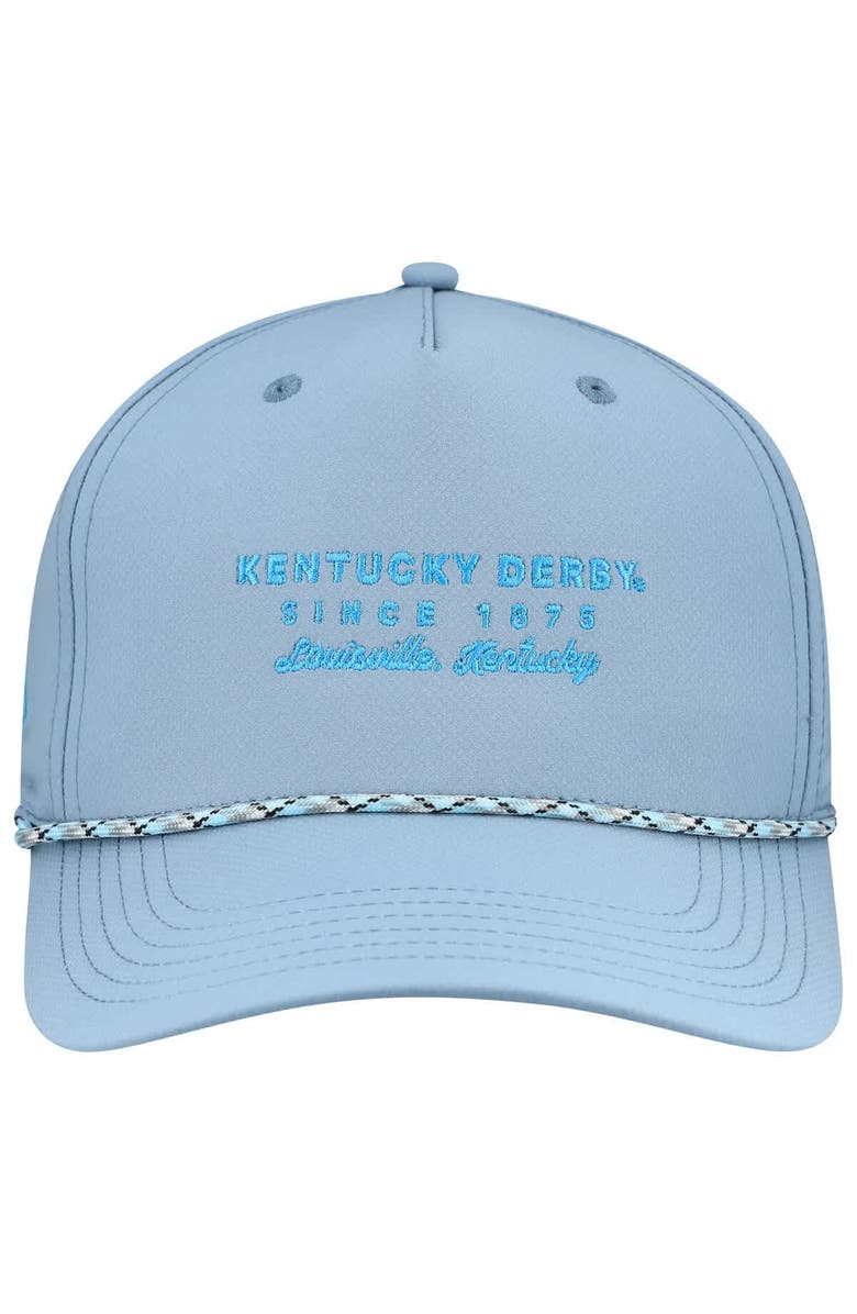 AHEAD Men's Ahead Blue 152nd Kentucky Derby Alto Rope Performance Adjustable Hat, Alternate, color, Blue