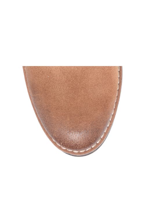 Söfft Eden Wedge Bootie In Havana Brown Suede