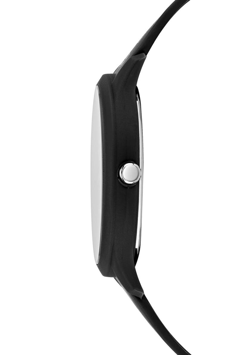 VERSUS Versace Domus Silicone Strap Watch, 44mm, Alternate, color, 