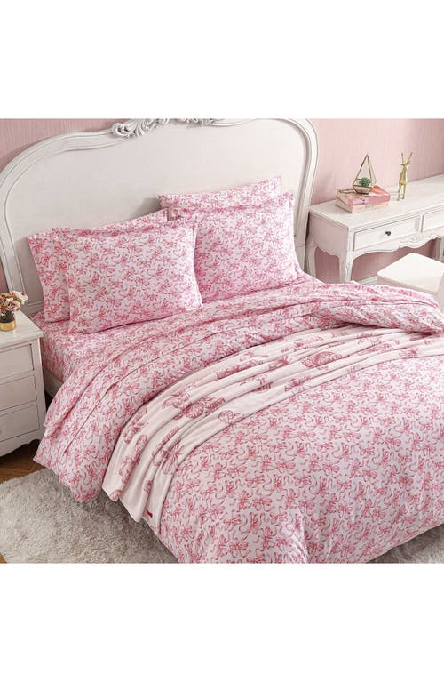 BETSEY JOHNSON BETSEY JOHNSON BALLET BOWS DUVET COVER & SHAM SET