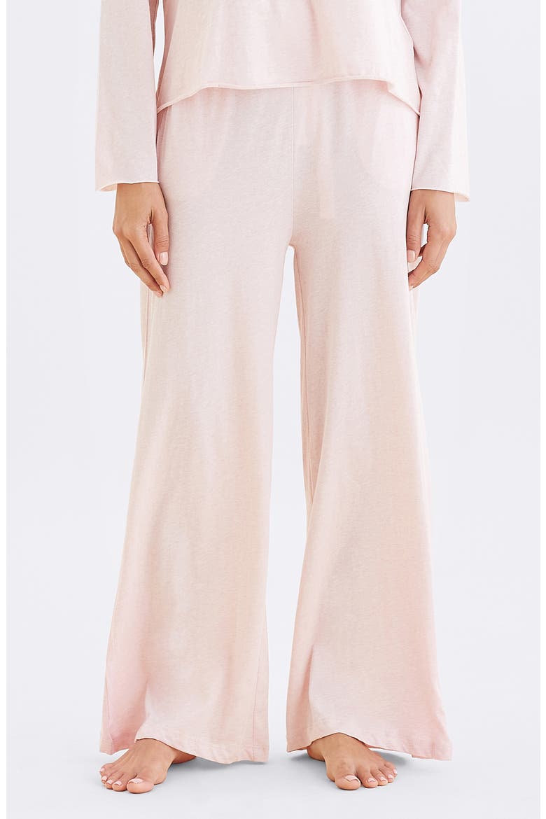 Jada Organic Cotton Pajama Pants, Main, color, PINK