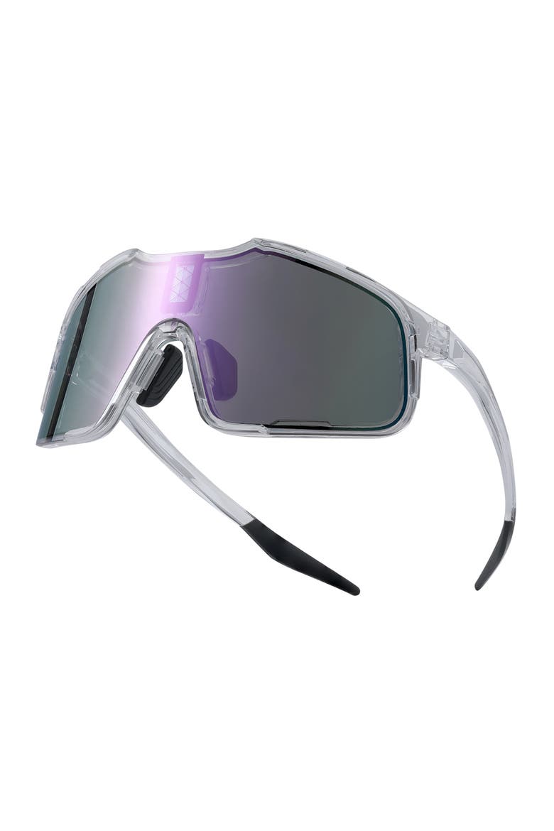 Falcon Automatic Alpha Sunglasses, Alternate, color, Alpha Purple Lens