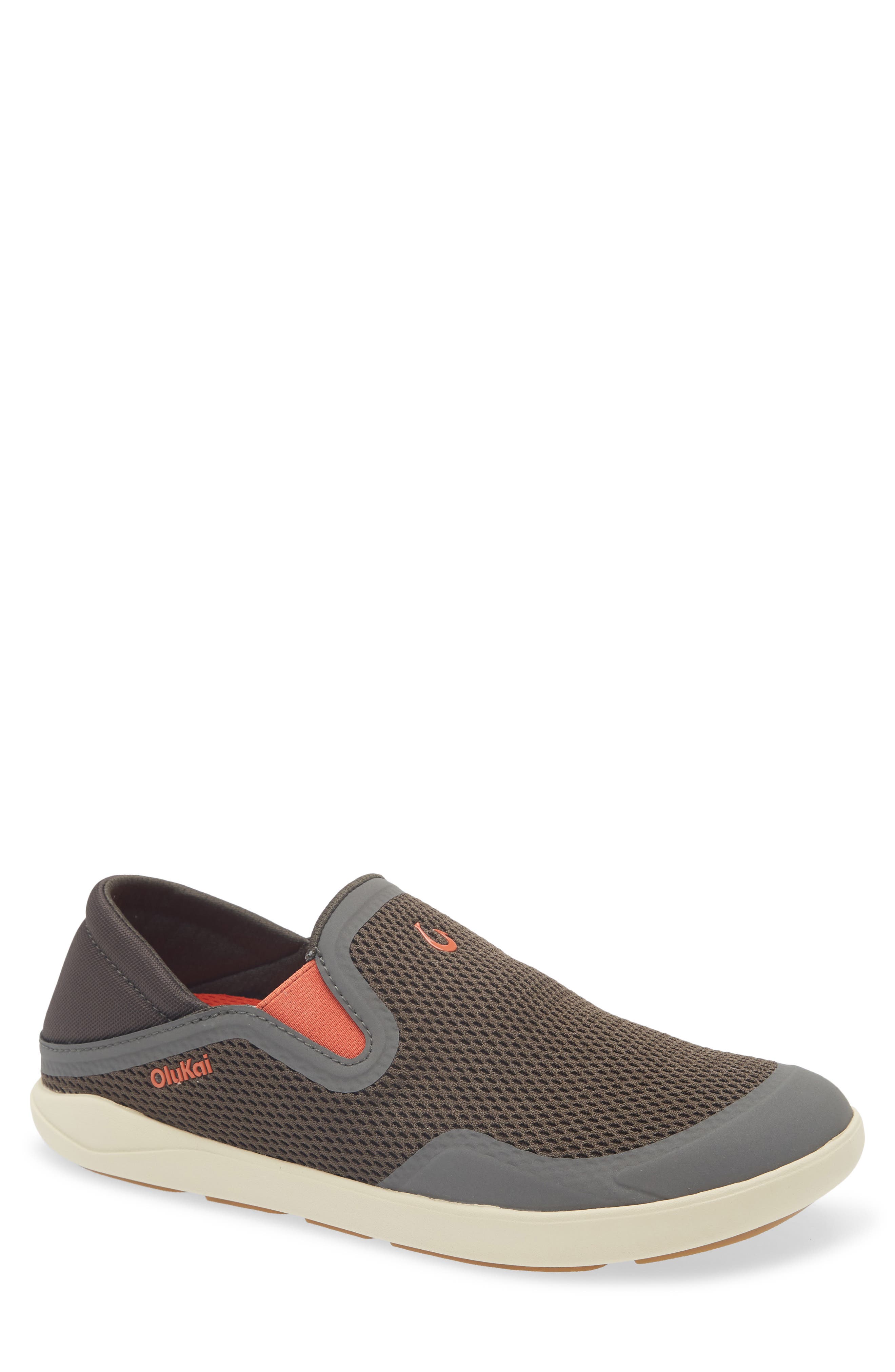 OluKai Moku Slip-On Sneaker, Main, color, Island Salt / Koi