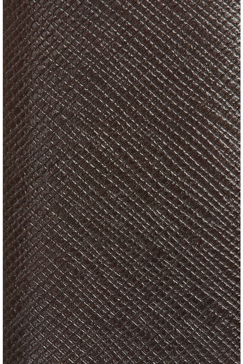 Reversible Calfskin Leather Belt, Alternate, color, BROWN