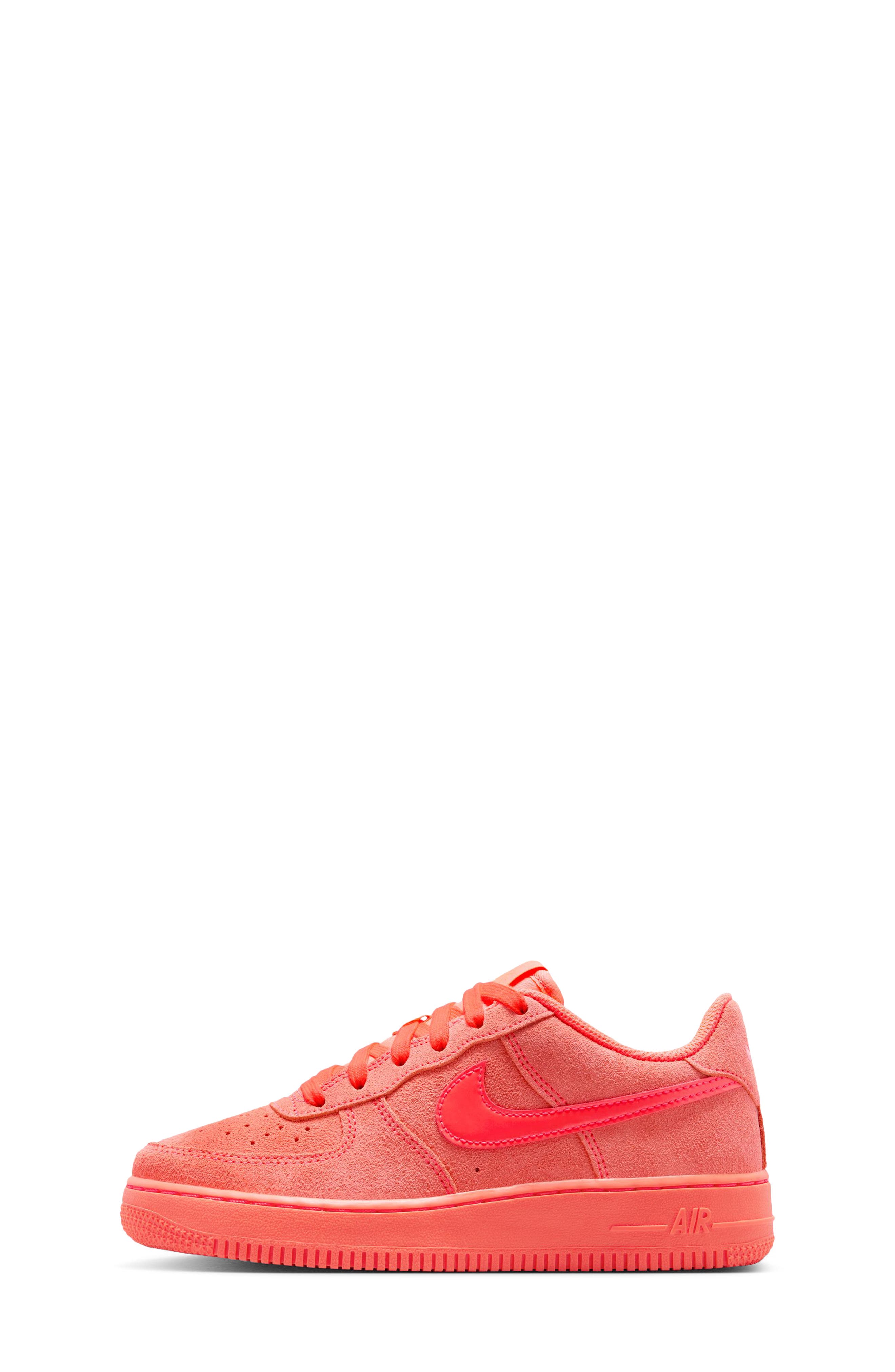 Kids' Air Force 1 Sneaker, Alternate, color, HOT LAVA/ HOT LAVA