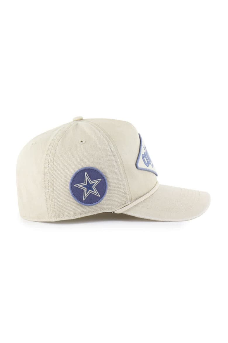 Men's '47  Khaki Dallas Cowboys Cairn Hitch Adjustable Hat, Alternate, color, Khaki