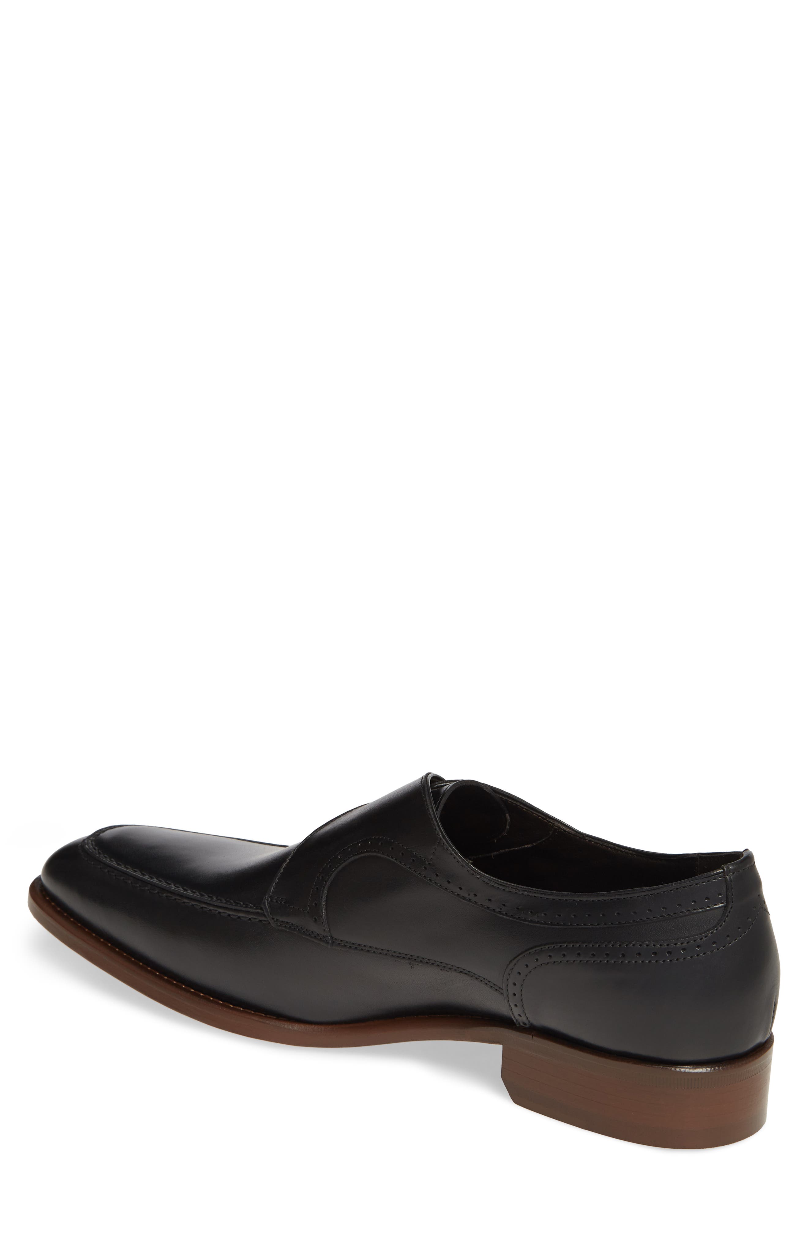 Johnston & Murphy Cormac Monk Strap Shoe, Alternate, color, 