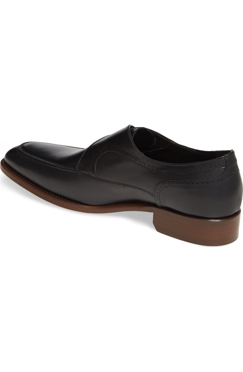 Johnston & Murphy Cormac Monk Strap Shoe, Alternate, color,