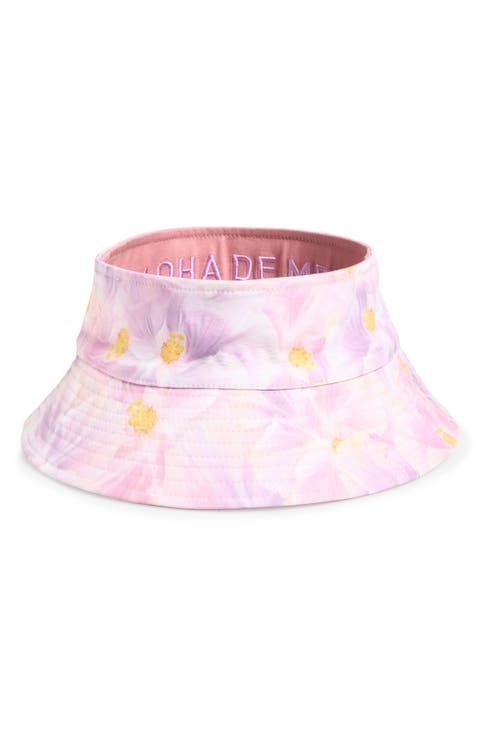 Reversible Cotton Canvas Crownless Bucket Hat