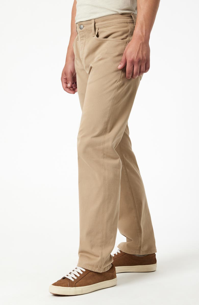 Mavi Jeans Matt Relaxed Straight Leg Twill Pants, Alternate, color, Khaki Casual Twill