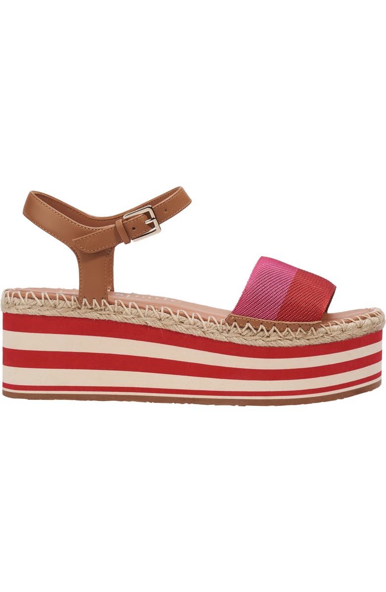 Kate Spade New York picnic platform sandal, Alternate, color, Festive Pink Multi