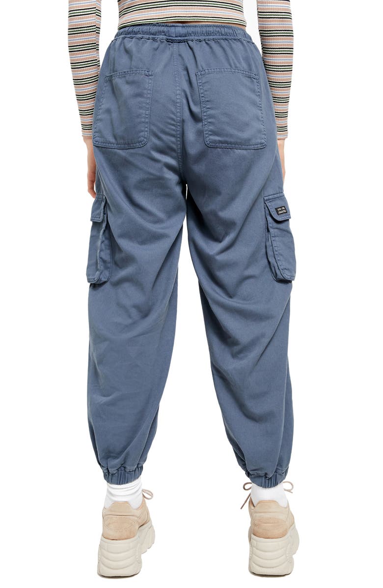 BDG Urban Outfitters Raff Elastic Cuff Cotton Cargo Pants, Alternate, color,