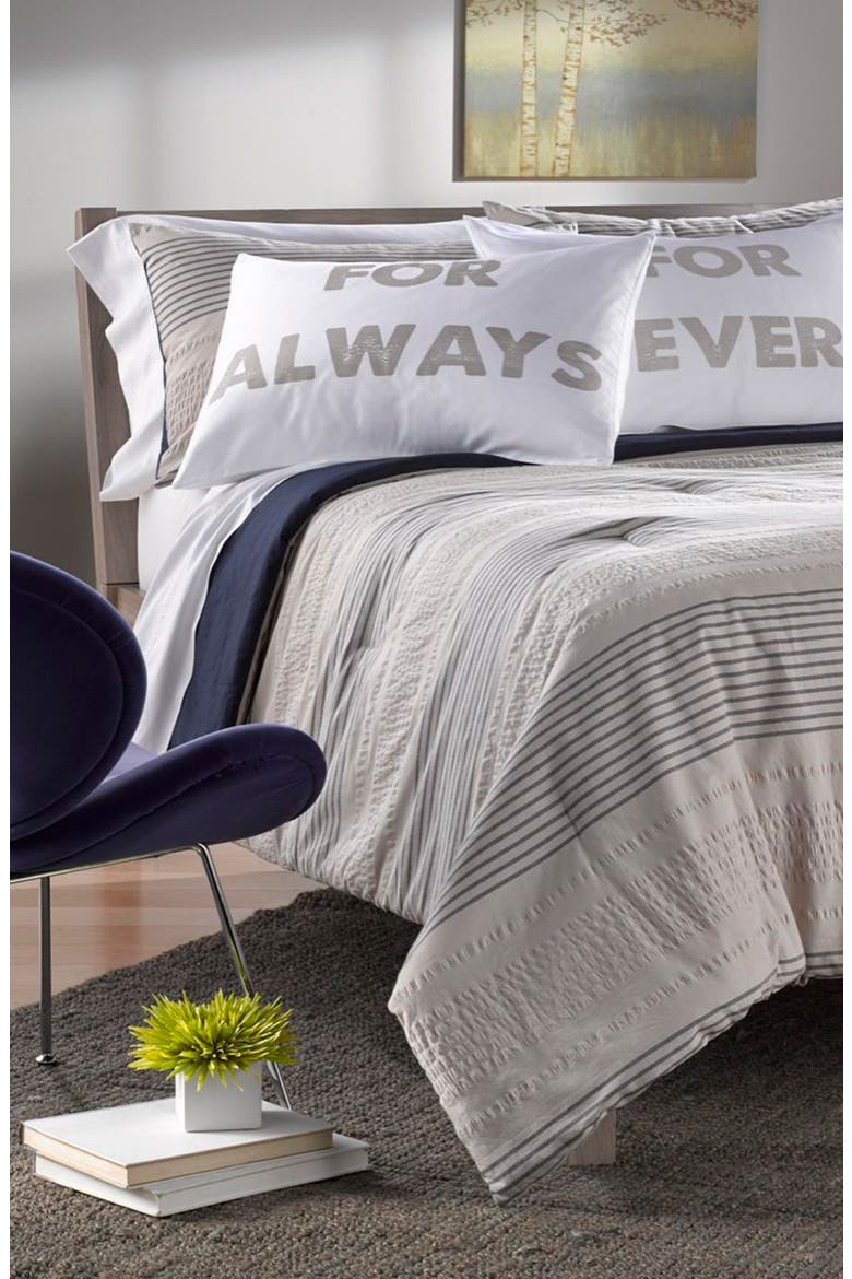'For Always/For Ever' Pillowcases, Main, color, WHITE