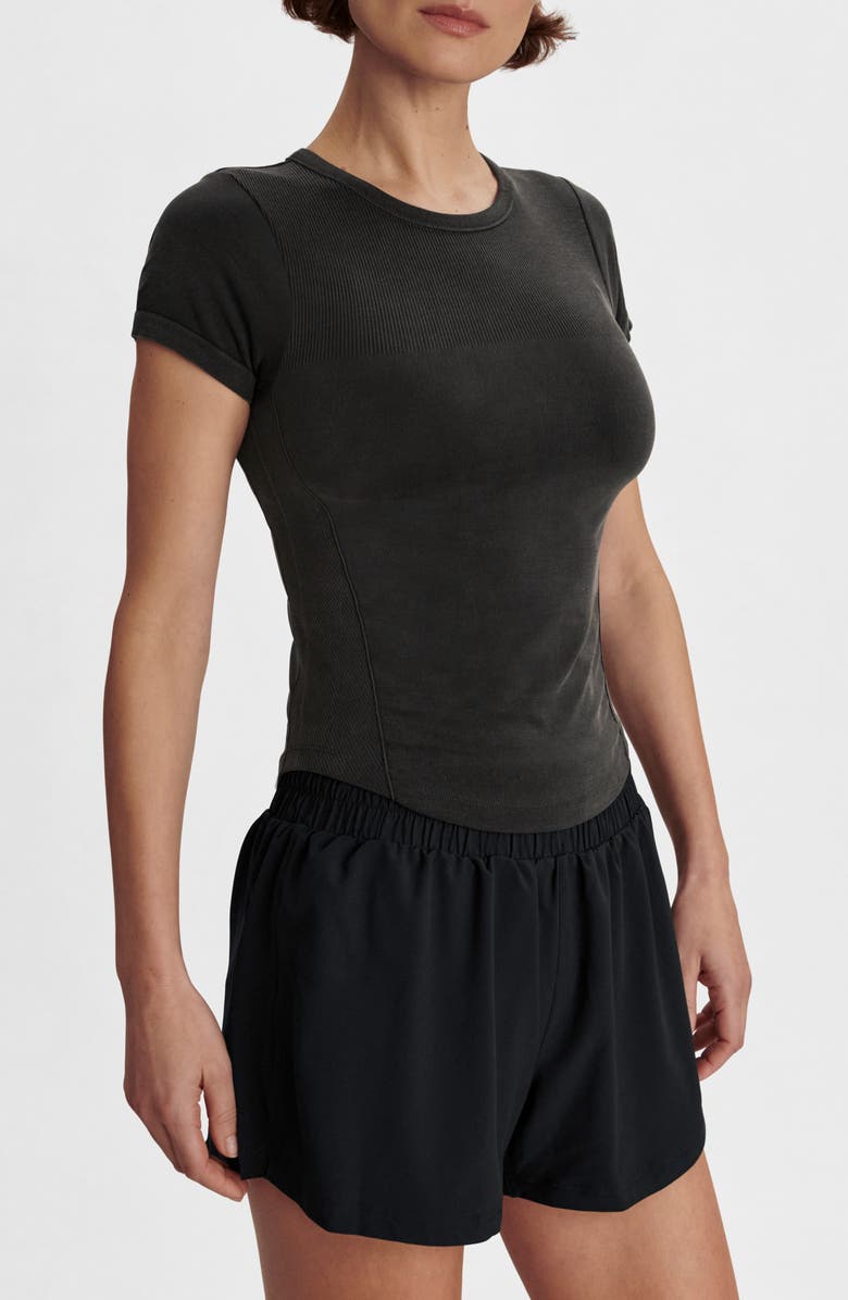 Varley Casper Seamless T-Shirt, Main, color, Black