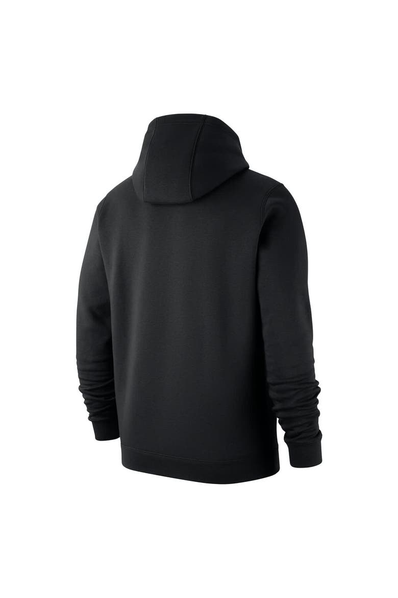 Men's Nike Black TCU Horned Frogs Ranas Cornudas Baseball Club Fleece Pullover Hoodie, Alternate, color, Black