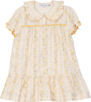 Charlotte & George Stripe Floral Print Dress