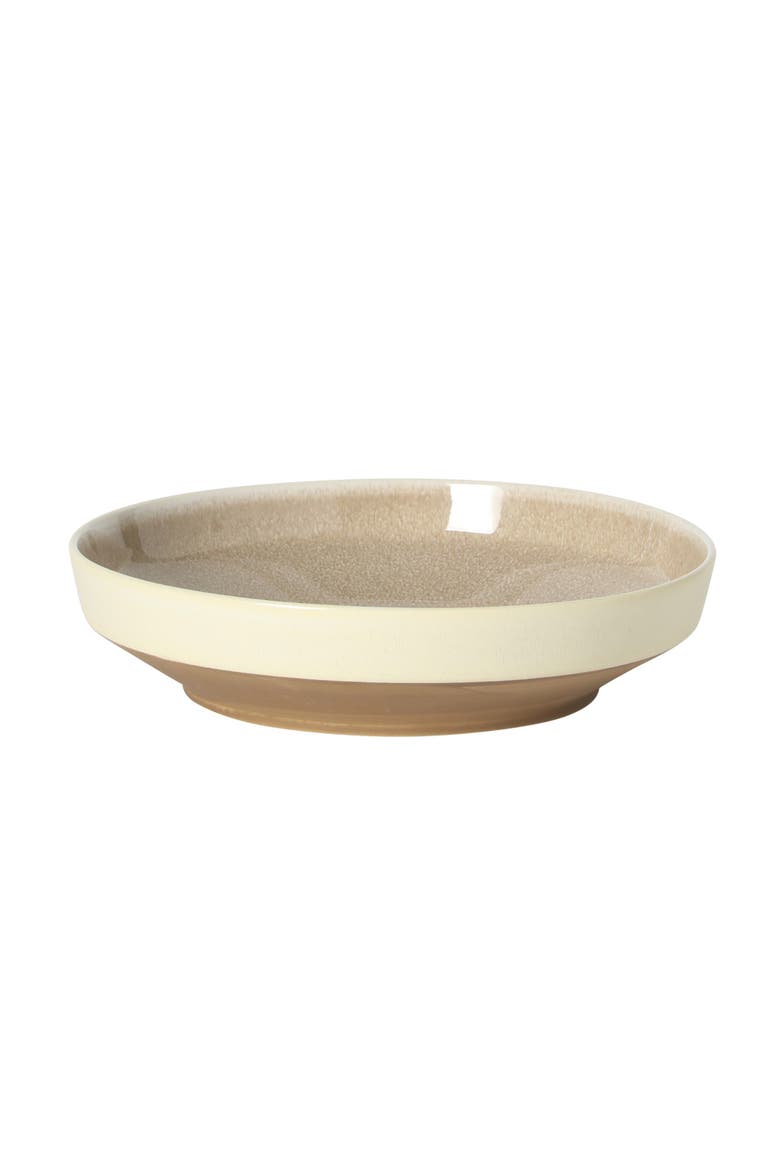 Octavia Place 16-Piece Coupe Reactive Glaze Stoneware Dinnerware Set, Alternate, color, Taupe